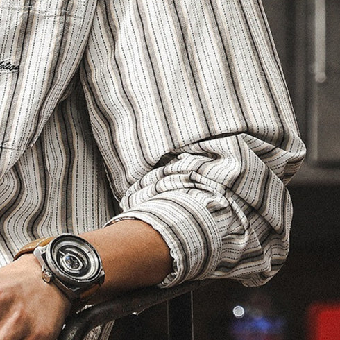 Vintage Stripe Relaxed Shirt P1847